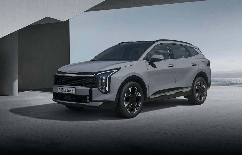 Noua Kia Sportage facelift: design frontal nou și motor hibrid mai puternic - Poza 1