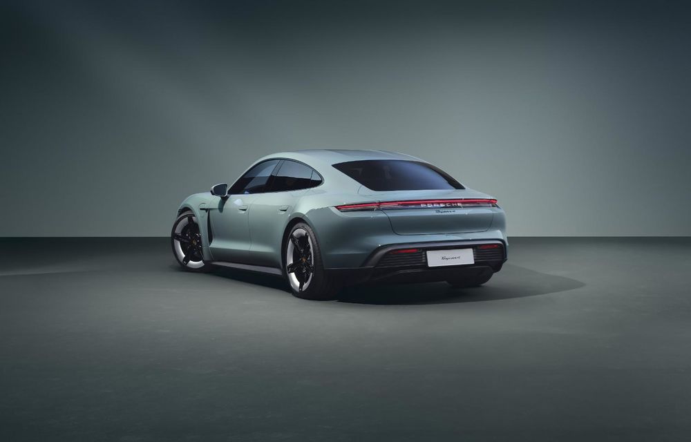 Noul Porsche Taycan 4 facelift: versiune de bază cu tracțiune integrală - Poza 3