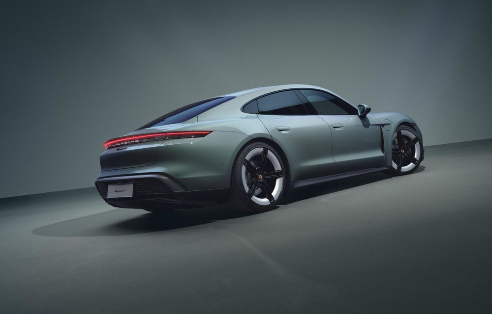 Noul Porsche Taycan 4 facelift: versiune de bază cu tracțiune integrală - Poza 4