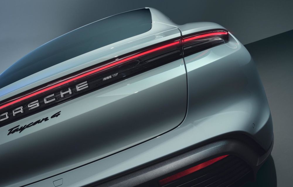 Noul Porsche Taycan 4 facelift: versiune de bază cu tracțiune integrală - Poza 7