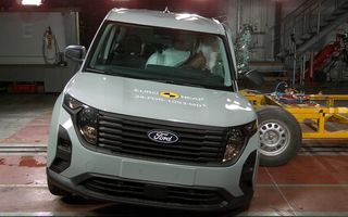 Noi teste Euro NCAP: 3 stele pentru Ford Tourneo Courier, produs în România