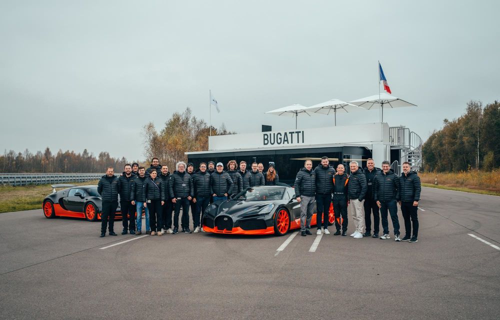 Record mondial: Bugatti W16 Mistral, cea mai rapidă decapotabilă din lume - Poza 9