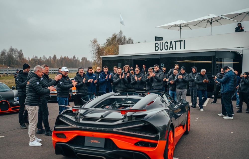 Record mondial: Bugatti W16 Mistral, cea mai rapidă decapotabilă din lume - Poza 10