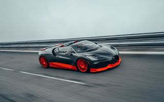 Record mondial: Bugatti W16 Mistral, cea mai rapidă decapotabilă din lume