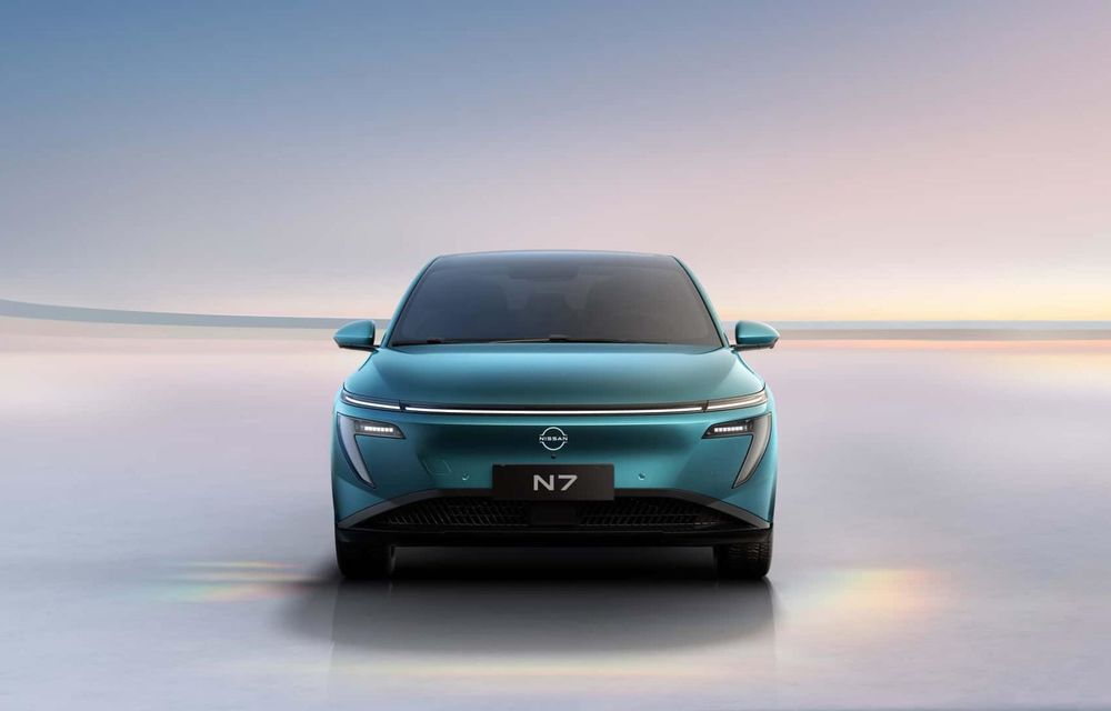 Dongfeng Nissan dezvăluie modelul N7, sedan electric exclusiv pentru China - Poza 2