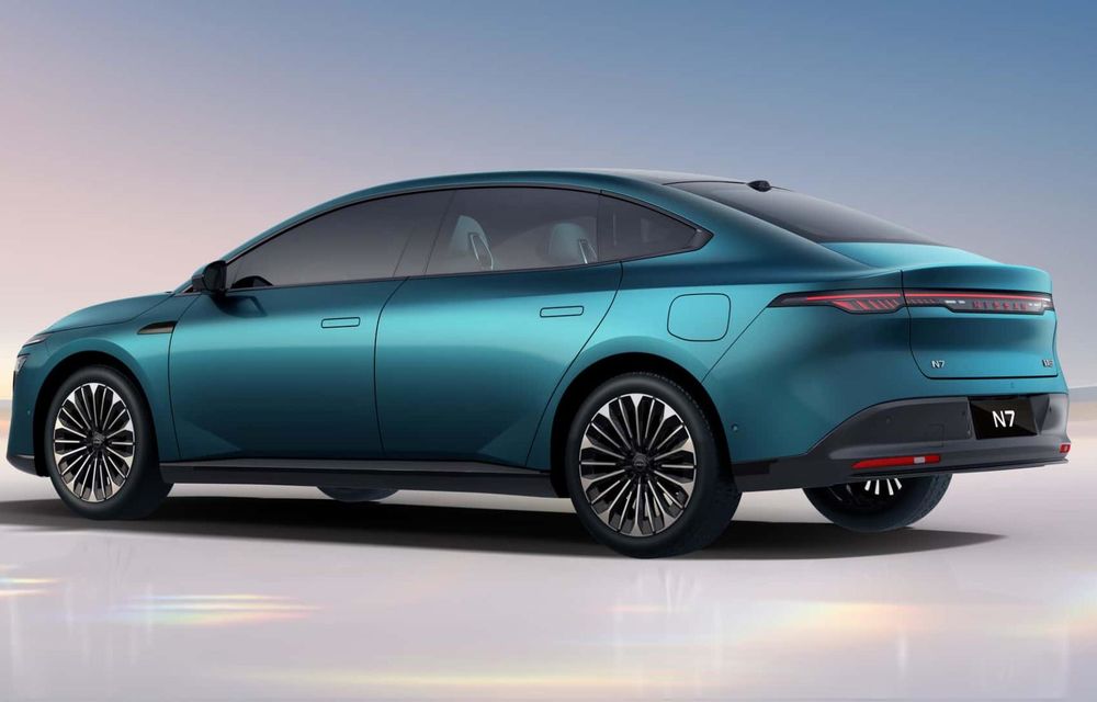 Dongfeng Nissan dezvăluie modelul N7, sedan electric exclusiv pentru China - Poza 4