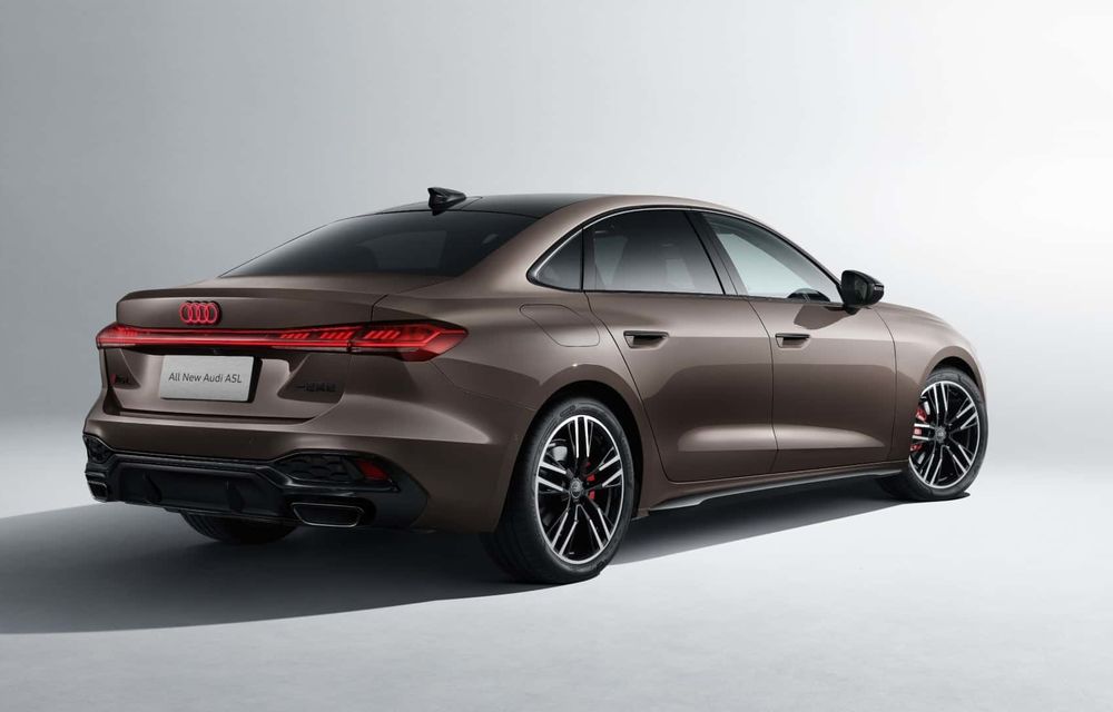 Noul Audi A5L debutează în China: ampatament lung și formă de sedan clasic - Poza 5