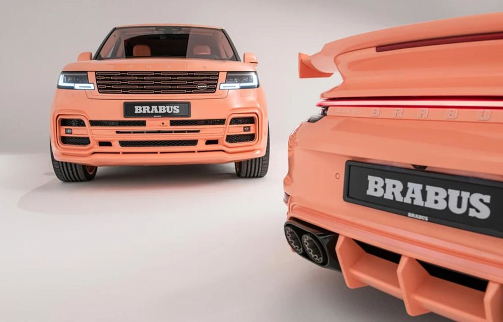 Brabus prezintă două modele tunate noi: Porsche 911 Turbo S Cabriolet și Range Rover - Poza 17