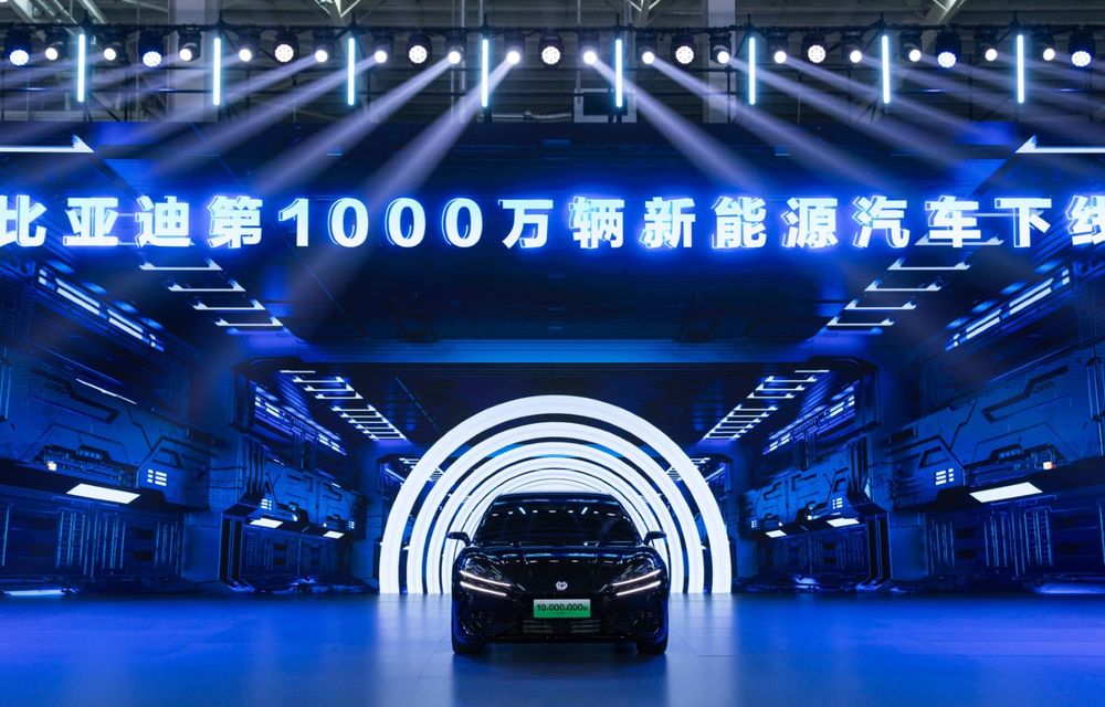 BYD: 10 milioane de mașini electrificate produse în 20 de ani - Poza 1