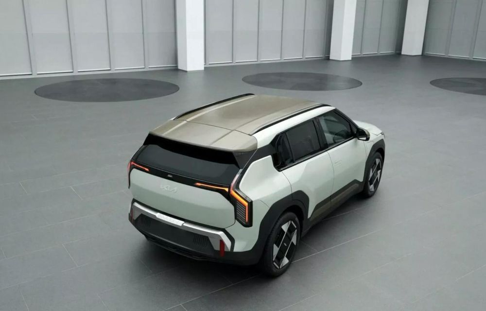 Kia prezintă un prototip al lui EV3 cu materiale ecologice din mere și ciuperci - Poza 3