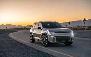 Noua Kia EV9 GT: cea mai puternică versiune are 501 cai putere