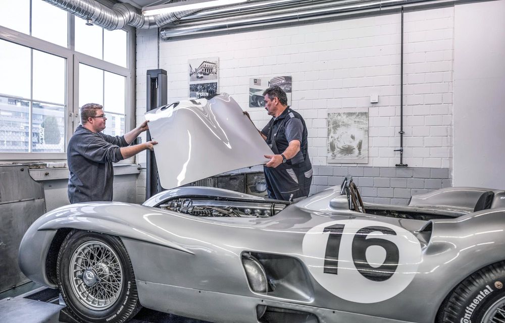 Mercedes-Benz W196 R, primul monopost de Formula 1 al mărcii, scos la vânzare - Poza 7