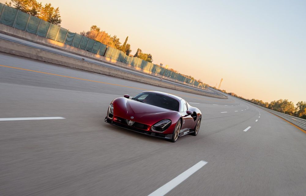 Alfa Romeo 33 Stradale a atins 333 km/h pe circuitul Nardo - Poza 2