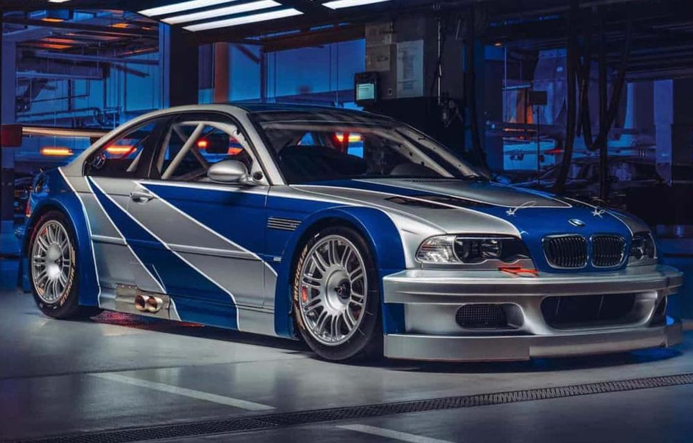 BMW M3 GTR, mașina din jocurile Need for Speed, transformată în realitate - Poza 1