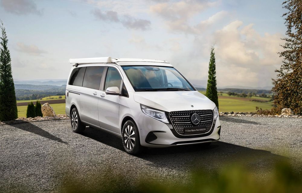 Noul Mercedes-Benz Clasa V Marco Polo Horizon: cel mai luxos camper al mărcii - Poza 2