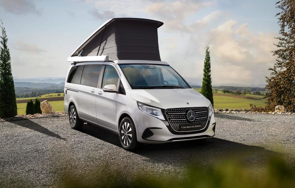 Noul Mercedes-Benz Clasa V Marco Polo Horizon: cel mai luxos camper al mărcii - Poza 1