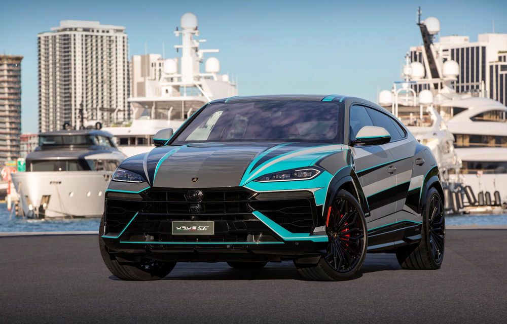 Încă un exemplar unicat Lamborghini Urus: inspirat de atmosfera din Miami - Poza 2