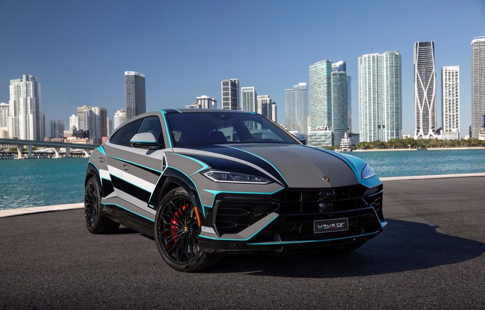 Încă un exemplar unicat Lamborghini Urus: inspirat de atmosfera din Miami - Poza 3