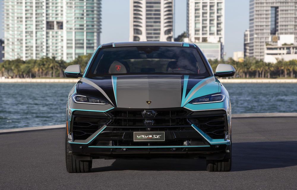 Încă un exemplar unicat Lamborghini Urus: inspirat de atmosfera din Miami - Poza 4