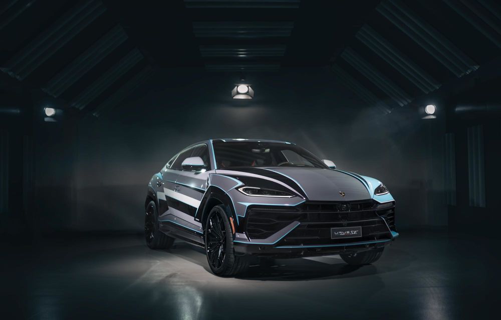 Încă un exemplar unicat Lamborghini Urus: inspirat de atmosfera din Miami - Poza 11