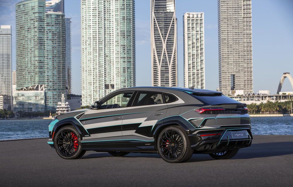 Încă un exemplar unicat Lamborghini Urus: inspirat de atmosfera din Miami - Poza 14