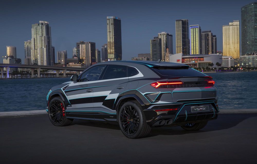 Încă un exemplar unicat Lamborghini Urus: inspirat de atmosfera din Miami - Poza 15