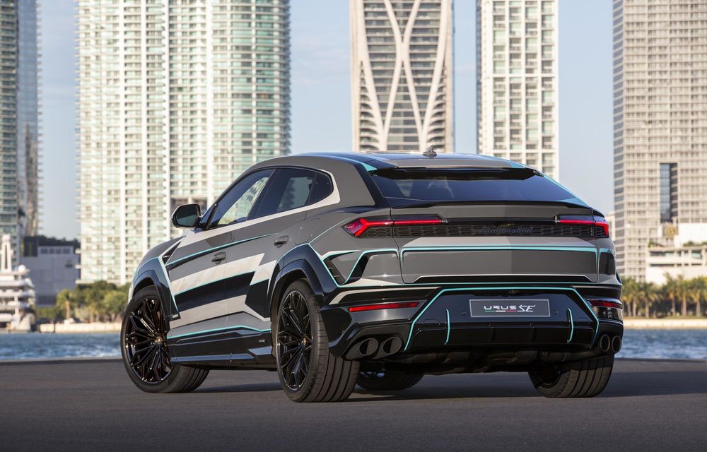 Încă un exemplar unicat Lamborghini Urus: inspirat de atmosfera din Miami - Poza 16