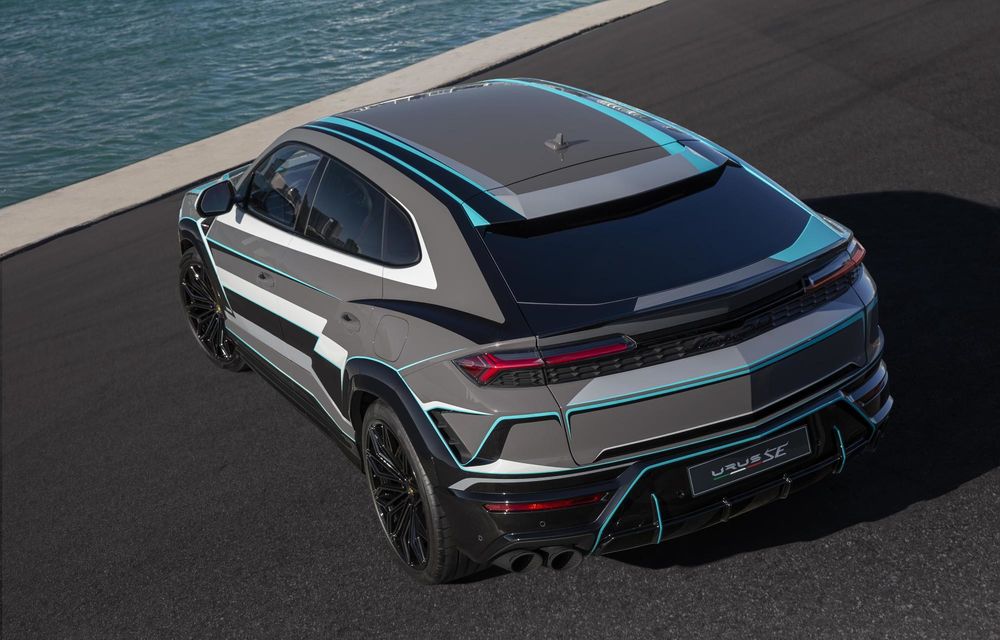 Încă un exemplar unicat Lamborghini Urus: inspirat de atmosfera din Miami - Poza 17