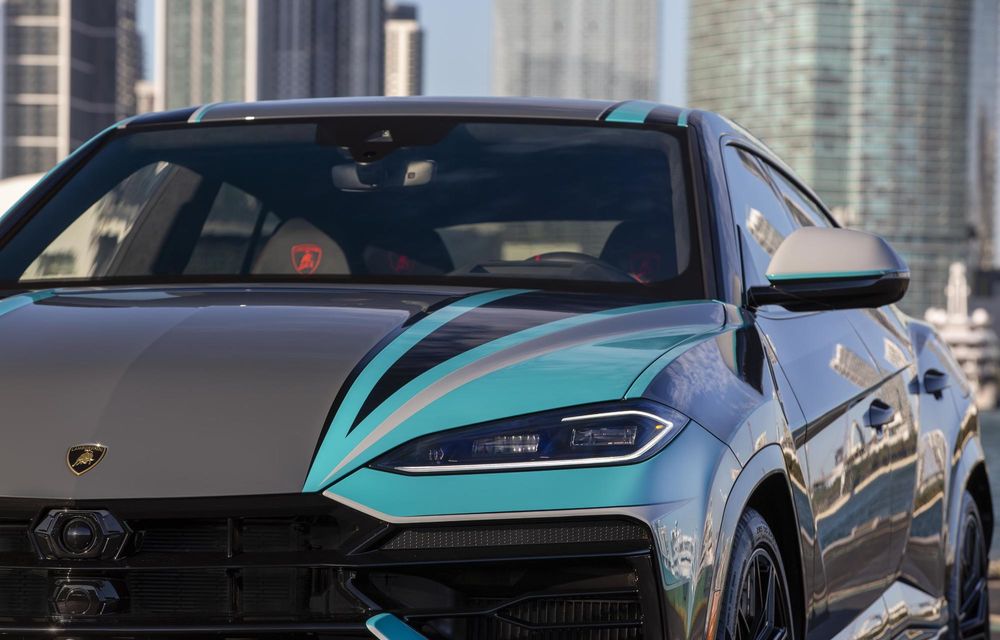 Încă un exemplar unicat Lamborghini Urus: inspirat de atmosfera din Miami - Poza 20