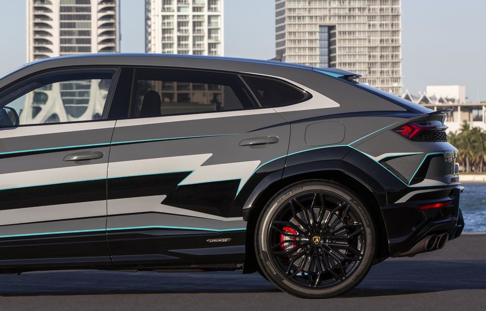 Încă un exemplar unicat Lamborghini Urus: inspirat de atmosfera din Miami - Poza 21