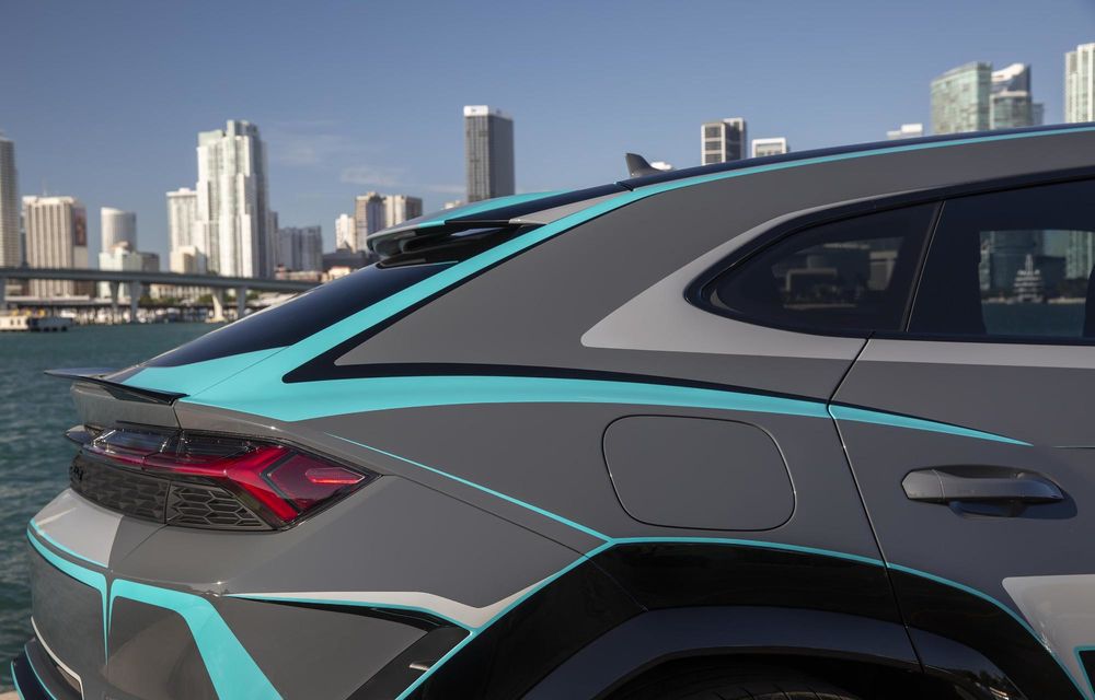 Încă un exemplar unicat Lamborghini Urus: inspirat de atmosfera din Miami - Poza 22