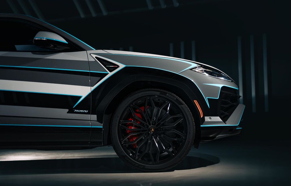 Încă un exemplar unicat Lamborghini Urus: inspirat de atmosfera din Miami - Poza 26