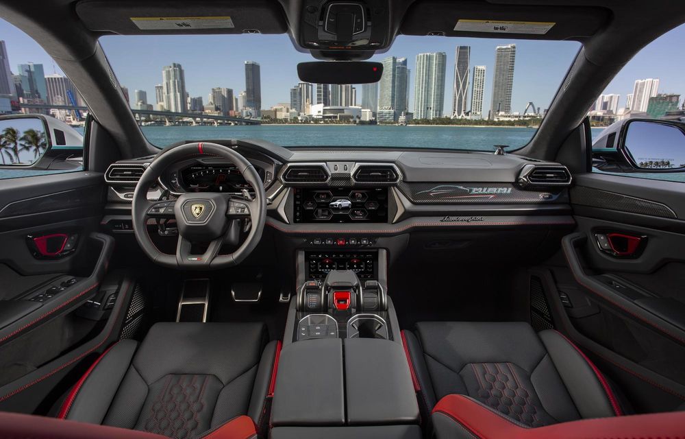 Încă un exemplar unicat Lamborghini Urus: inspirat de atmosfera din Miami - Poza 27