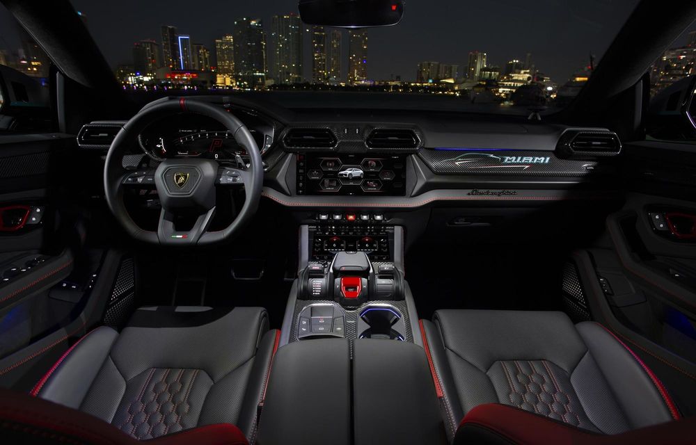 Încă un exemplar unicat Lamborghini Urus: inspirat de atmosfera din Miami - Poza 28