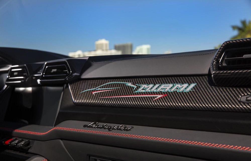 Încă un exemplar unicat Lamborghini Urus: inspirat de atmosfera din Miami - Poza 29