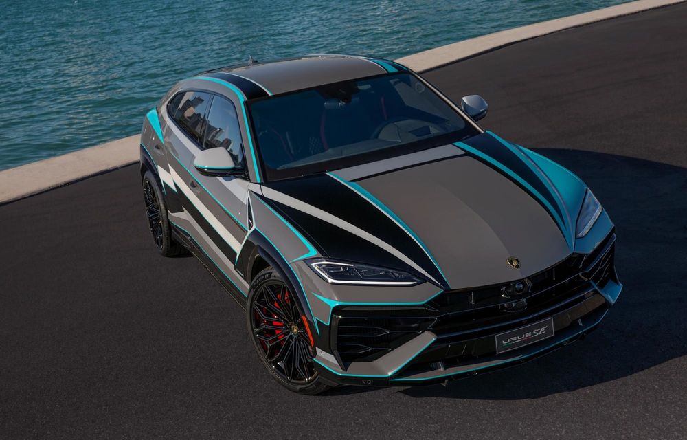 Încă un exemplar unicat Lamborghini Urus: inspirat de atmosfera din Miami - Poza 5