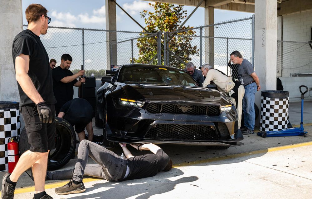 Noul Ford Mustang GTD, cea mai rapidă mașină americană de serie pe Nurburgring - Poza 12