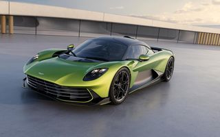 Noul Aston Martin Valhalla, date tehnice finale: 1.079 CP și 0-100 km/h în 2.5 secunde