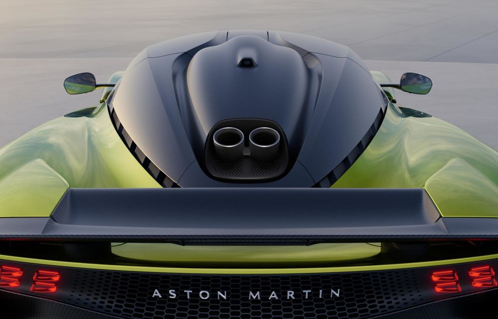 Noul Aston Martin Valhalla, date tehnice finale: 1.079 CP și 0-100 km/h în 2.5 secunde - Poza 13