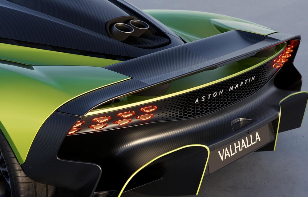 Noul Aston Martin Valhalla, date tehnice finale: 1.079 CP și 0-100 km/h în 2.5 secunde - Poza 15