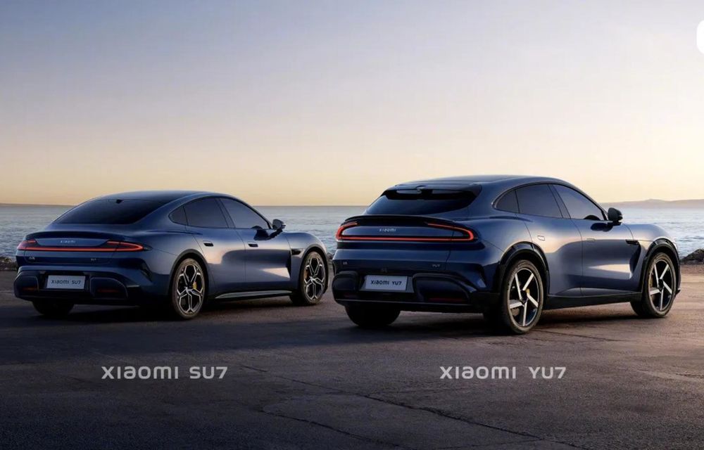 Xiaomi va lansa un model nou în 2025: YU7 va fi un SUV electric - Poza 2