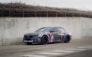 Primele imagini cu un viitor BMW M electric: ar putea fi noul M3 electric