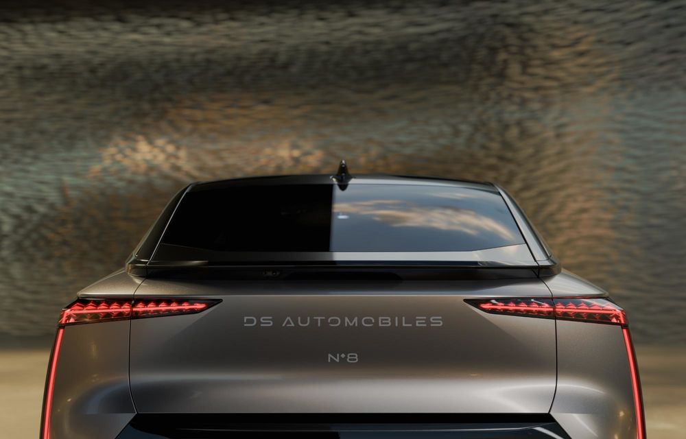 Noul DS N°8: etalonul mărcii franceze este un SUV coupe electric cu autonomie de 750 km - Poza 11