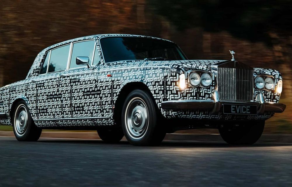 Rolls-Royce Silver Shadow, reinterpretare modernă. 400 CP și versiune electrică - Poza 1