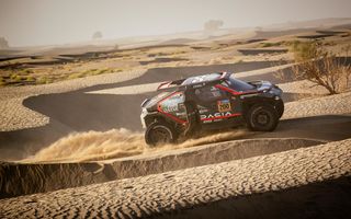 Dakar 2025: Dacia, pe podium la finalul probei de 48 de ore. Loeb intră în top 10