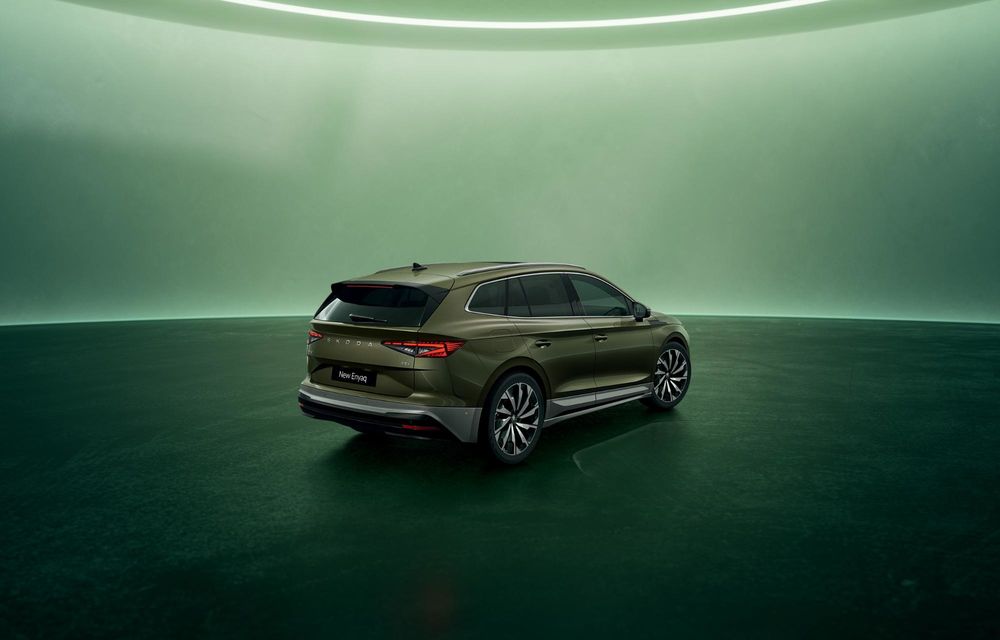 Noua Skoda Enyaq facelift: design revizuit și autonomie mai mare - Poza 17