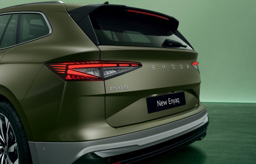 Noua Skoda Enyaq facelift: design revizuit și autonomie mai mare - Poza 29