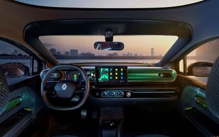 Primele imagini cu interiorul noului Renault Twingo electric