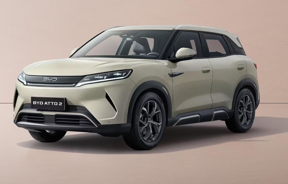 Noul BYD Atto 2, un crossover electric din China: va fi produs în Ungaria - Poza 1