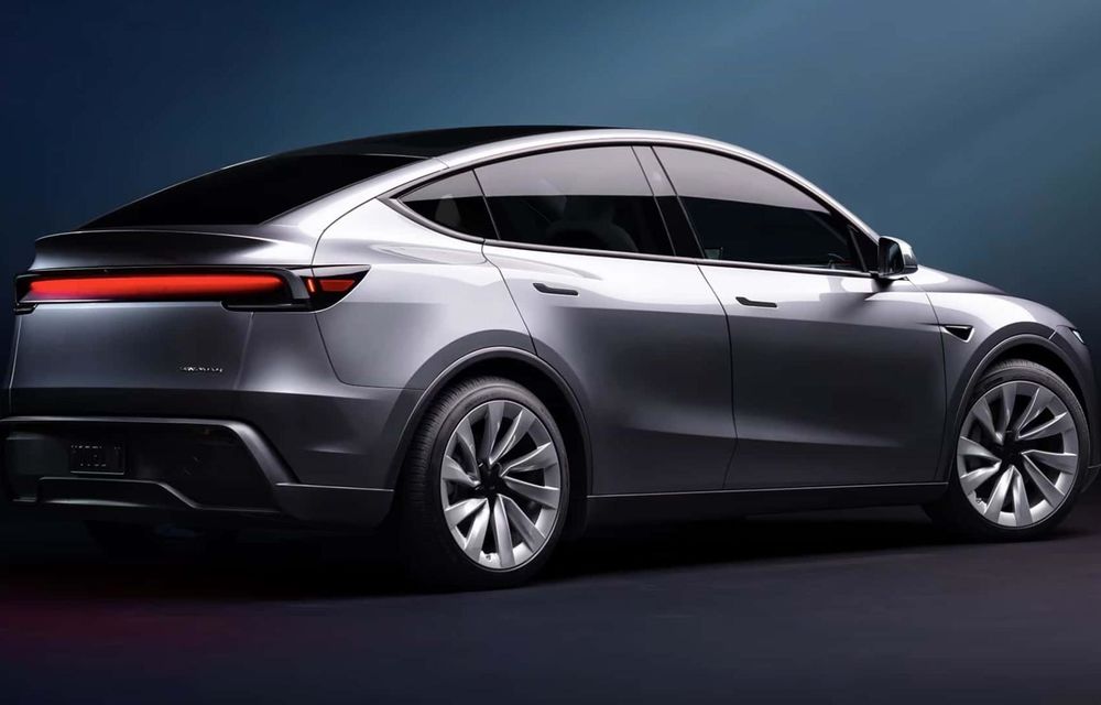 Noua Tesla Model Y facelift: design mai ascuțit și autonomie mărită - Poza 4